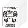 120 Pcs Paper Floor Mats for Cars, 16"x20" Disposable Car Floor Mats