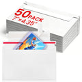 50 Pack Rigid Mailers, 7"x4.35" Premium Trading Card Shipping Envelopes | Heavy-Duty Perfect Size Shipping Envelopes for Collectors,Sellers,Toploaders，Semi-Rigid Holders, and Protector Supplies